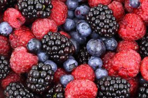 mixed berries - yum!